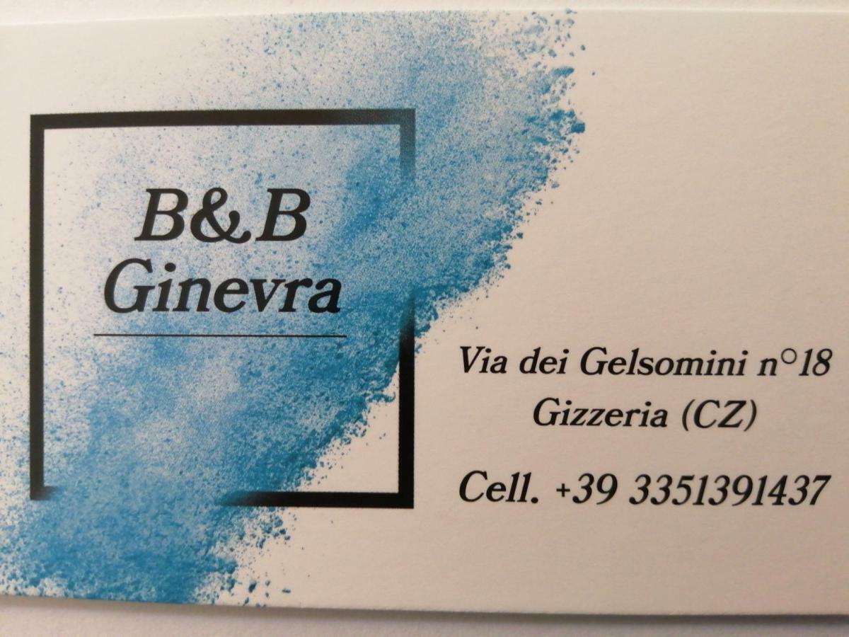 B&B Ginevra Gizzeria Bagian luar foto